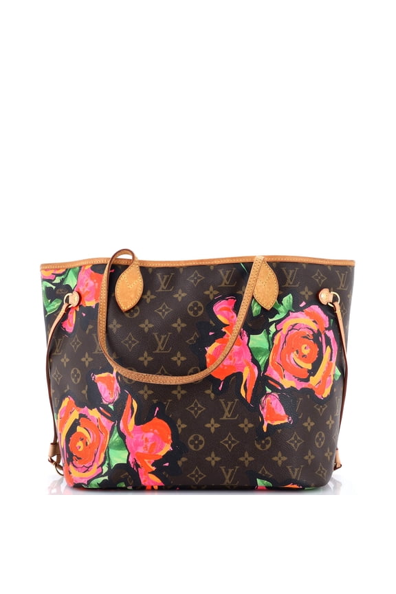 Pre-Owned Neverfull Tote Limited Edition Monogram Roses MM By Rebag
