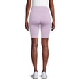 thumbnail image 3 of Avia Women's Seamless Ribbed Bike Shorts, 3 of 5