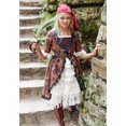thumbnail image 3 of Manteau Brun pour Fille Costume Pirate, 3 of 5
