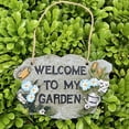 thumbnail image 2 of facefd Door Welcome Sign Decorative Front Door Patio Garden C with Watering Pot, 2 of 9