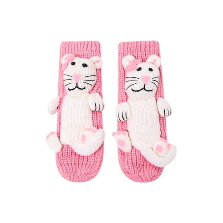 

Herdignity Christmas Women s 3D Animal Pattern Socks Knitted Santa Deer Cat Dog Winter Socks Xmas Gift