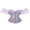 Purple, variant on Women Lace Corset, Waist Shaping Slim Fishbone Bandage Drawstrings Sexy Floral Wedding Party Belt