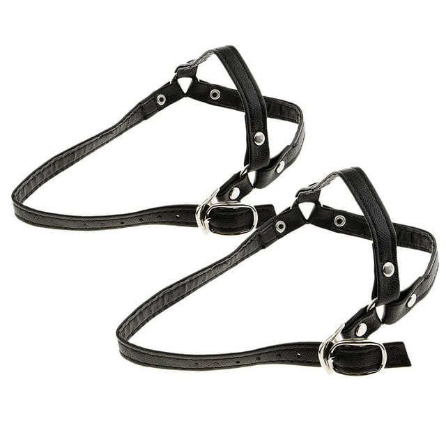 1 paquete antideslizante PU-lederen Verwijderbare Schoenriemen Bandschoenveters voor Het Yuyangstore Correas desmontables para zapatos