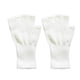 thumbnail image 5 of Sonducket 1 par de guantes sin dedos, accesorio de ropa, calentadores de manos térmicos para adultos, cubierta de medio dedo, guante largo de punto para Blanco 2piezas Sonducket CBP382163, 5 of 5