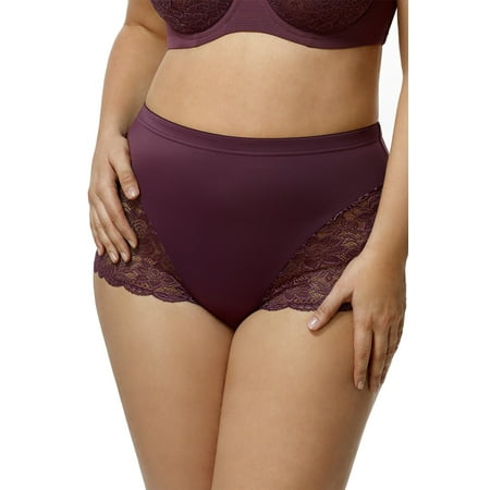 Elila Stretch Lace & Microfiber Cheeky Panty 3311