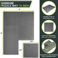 thumbnail image 5 of ProsourceFit Extra Thick Puzzle Exercise Mat 3/4" EVA Foam Tiles, 5 of 8