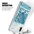 thumbnail image 5 of 3D Winter Sparkle Glitter Waterfall Phone Case (Winter Deer) for Apple iPhone XS/X - Interactive Water Liquid Cascade Floating Snow Globe Dynamic Transparent Smartphone Cover Snow Nature Animals Woods, 5 of 5
