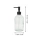 thumbnail image 4 of Dispensador de Jabón Cilíndrico Brillante Duradero de 1 Pc 13.53oz Transparente Negro, 4 of 6