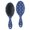 Blue Christmas Santa, variant on Blue Christmas Snowflake Pattern Hair Brush,Girls Detangling Hair Brush,Glide Through Tangles with Ease for Wet & Dry Hair,8.8"X2.8"