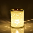 thumbnail image 5 of Lámpara De Aromaterapia De Pétalos De Cerámica Lámpara De Aroma Eléctrica Fusor De Cera Luz De Noche De Aroma Esencial Scienceny HA025331-11, 5 of 5