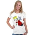 thumbnail image 4 of Christmas Member of Naughty List Women's T Shirt Ladies Tee Brisco Brands X, 4 of 5