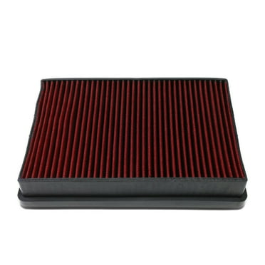 Teledu For 2005-2009 Buick 3.6L 3.8L Red Washable Hi-Flow Air Filter Panel