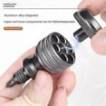 thumbnail image 4 of Mini destornillador 7 en 1, destornillador de titanio, kit de puntas de destornillador Torx magnéticas de 1/4 de pulgada, herramientas para reparaciones domésticas., 4 of 5