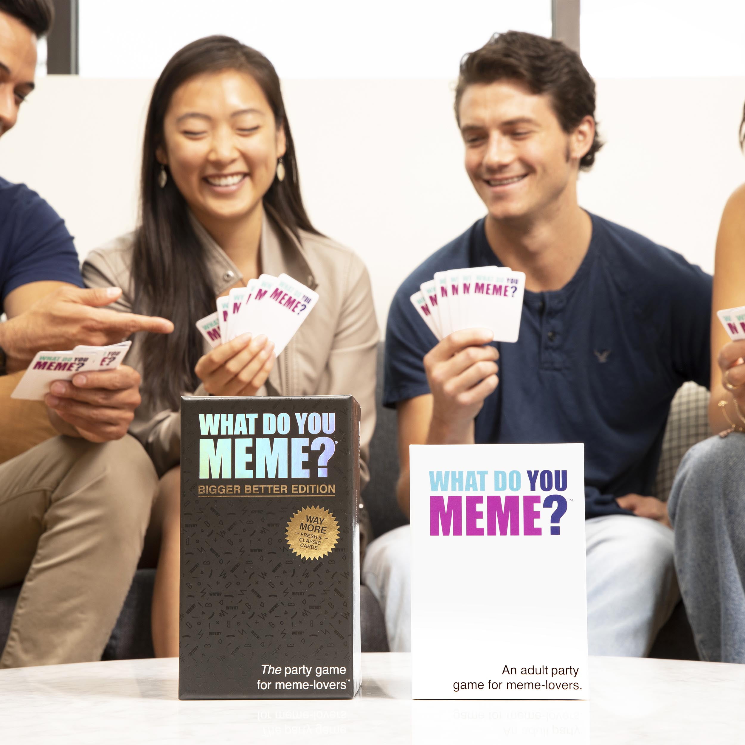 What Do You Meme?® Bigger Better Edition - Ultimate Party Card Game –  Relatable