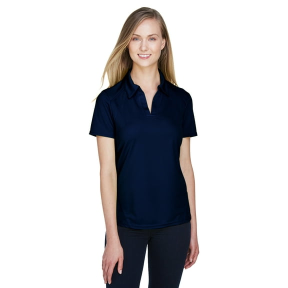The Ash City - North End Ladies' Recycled Polyester Performance Piqué Polo - NIGHT 846 - S