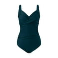 Bathing Suit for Women Tummy Control Cutout One Piece Swimsuit One Shoulder Swimsuits for Women