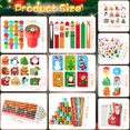 thumbnail image 2 of Set de papelería escolar navideña de BenLouis, juego de 12 para niños, 2 of 7
