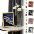 thumbnail image 1 of Pinturas Decorativas Kit de arte con cuentas: pintura de castillo con perlas y marco de fotos de troncos Rkxzt, 1 of 6