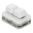 thumbnail image 4 of Mini Clavier Mécanique USB, 2 Touches Clavier Rouge pour Jeux de Rythme, Fonction Copier Coller avec Touches Raccourci, Facile à Programmer, Économie d'Instructions, 4 of 7