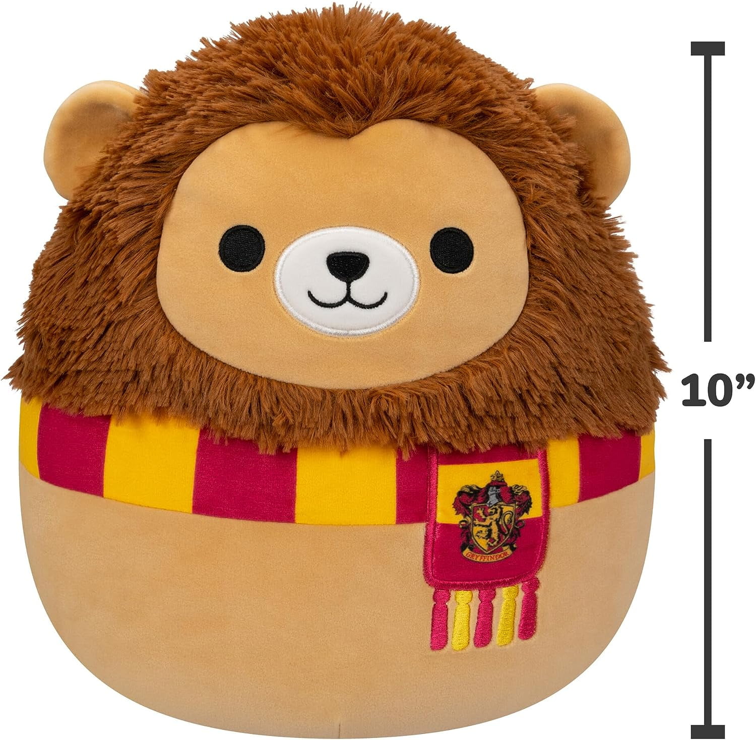 Squishmallows Original Harry Potter 10-Inch Gryffindor Lion Plush - Medium-Sized Ultrasoft Official Jazwares Plush