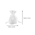 thumbnail image 2 of LOLIPPYY 5Ud Bolsa De Almacenamiento De Encaje Con Cordón Para Joyas Y Regalos Elegantes Y Portátiles, 2 of 8