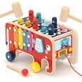 thumbnail image 5 of Wooden Elephant-Shaped Tractor Toy for Kids: Non-DIY, Early Education-Focused, Multifunctional Play Set Promoting Cognitive Development and Creativity with Safe, Durable Construction from Yunhe, 5 of 5