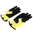 thumbnail image 6 of 1 Pair Gardening Gloves Stab Resistant Wear Resistant Breathable Light Duty Work Gloves YellowL, 6 of 8