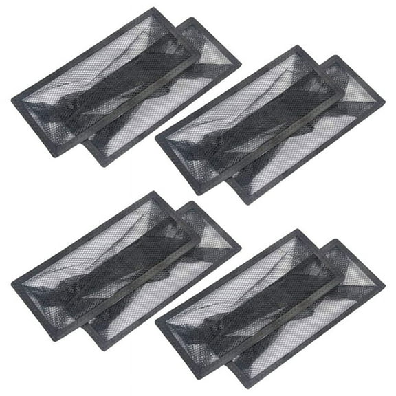 8Pack Floor Register Cover Trap,Vent Traps for Home Floor 4 x 12Inch,Floor Vent Mesh Covers Fits Most Floor Registers