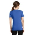 thumbnail image 2 of Port & Co LPC381V Ladies Performance Blend V Neck Tee, True Royal Blue - 4XL, 2 of 2