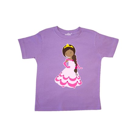 

Inktastic Ethnic Princess Wears Pink Ballgown Gift Toddler Toddler Girl T-Shirt