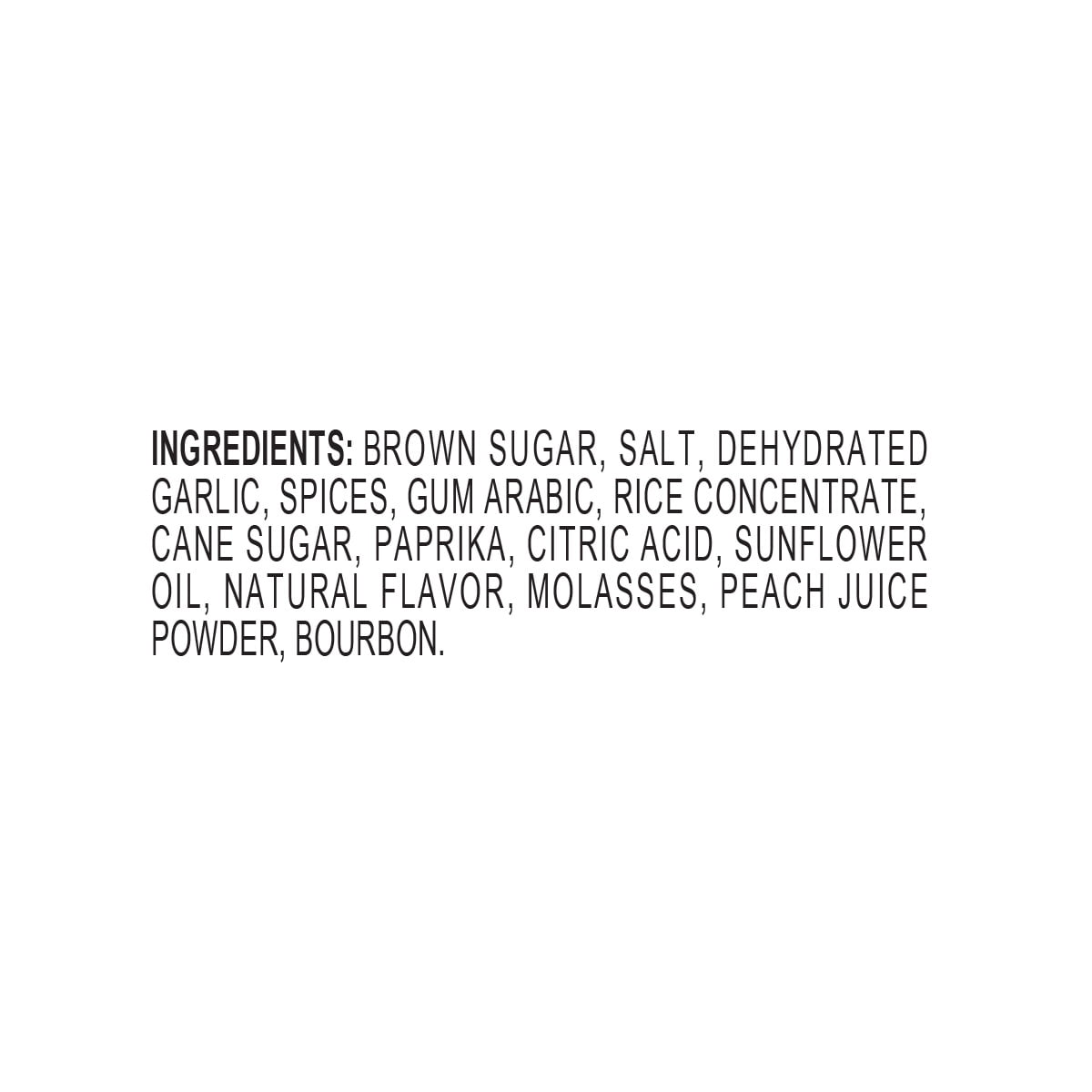 (6 pack) Kinder's Bourbon Peach Rub and Seasoning with Molasses and Ancho Chili, 5.8 oz