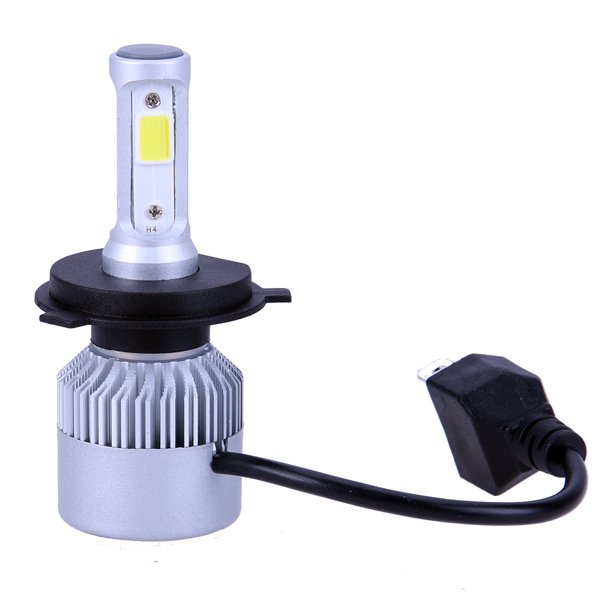 2 uds S2 faro LED para automóvil bombillas de haz de luz delantera de coche (H4/HB2/9003) Tmvgtek Accesorios para autos y motos