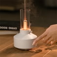 thumbnail image 5 of Essentials ZKCCNUK Candlelight Aromatherapy Humidifier for Home - Bedroom Aromatherapy Cool Mist Humidifier for Home Simulates Candlelight Night Light Auto Off Whisper Silent Humidifier for Home, 5 of 5