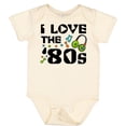 thumbnail image 3 of Inktastic I Love the '80s-musical Notes Boys or Girls Baby Bodysuit, 3 of 5