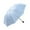 Sky Blue#5, variant on Automatic 3-Fold Inverted Windproof Umbrella | 8-Rib Compact Travel Umbrella for Sun & Rain Protection | 110cm Canopy | 280T Water-Repellent Fabric | Lightweight & Portable (26cm Folded)