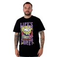 thumbnail image 3 of Bob L'éponge T-Shirt Doux pour Hommes Life's Sweet, 3 of 3