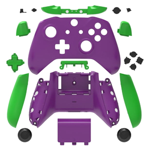 Carcasa protectora completa, piezas de repuesto para mando inalámbrico Xbox One, mango de superficie de cáñamo, carcasa protectora Xemadio 2033333-12
