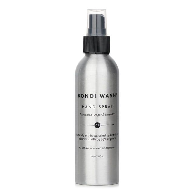Spray de manos BONDI WASH con pimienta de Tasmania y lavanda, 150 ml