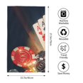thumbnail image 2 of Balery Casino Poker Chips Toalla de Microfibra Premium con Estampado – 27.5x16 pulgadas, Alta Absorción, Suave y Aterciopelada, Secado Rápido, 2 of 6