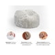 thumbnail image 4 of Puff Luuna Ice, Cómodo, Relleno de Espuma, Ajustable, Tamaño Regular, 4 of 5