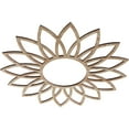 thumbnail image 2 of Ekena Millwork 20"OD x 7"ID x 1/4"T Daisy Wood Fretwork Pierced Ceiling Medallion, Red Oak, 2 of 3