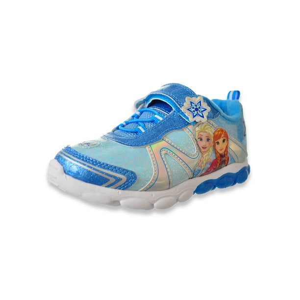 Disney Disney Frozen Girls' Glowing Snowflake LightUp Sneakers
