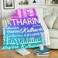thumbnail image 5 of Personalized Blankets with Name Custom Blanket for Adult Kids Baby Customized Blanket Monogrammed Blankets Gifts for Women Men Girls Boys, 5 of 6