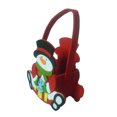thumbnail image 3 of Bolsa de dulces navideña creativa Bolsa de regalo para Bolsa de tela de fieltro para de Año Nuevo Monigote de nieve Sunnimix Bolsa de merienda de dulces navideños, 3 of 6