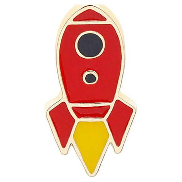 pitrice Broche Dessin Animé Papier Avion Vols Spatiaux Accessoire de Mode Badge de Sac à Main Ornement Robe Ornement Petit Bijoux Décorations Épinglette Type 1