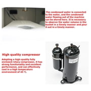 Spot Cooler Air Conditioner Commercial Mobile Outdoor Cooling Aircon Three Column 220V