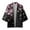 Black, variant on eileial Men's Kimono Cardigan Jackets Casual Long Sleeve Open Front Coat Lightweight Yukata Outwear,Black XXL