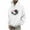 White, variant on Cavosen Oversized Hoodies Big and Tall Long Sleeve Loose Hoodie with Pocket Graphic Stretch Sweatshirt Windproof Outdoor Tops