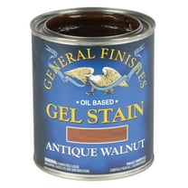General Finishes Gel Stain, Oil Based, Antique Walnut, Gallon