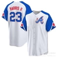 thumbnail image 1 of Warriors 27Riley/13Acuna Jr./8Rosario Red Baseball Jersey, 1 of 3